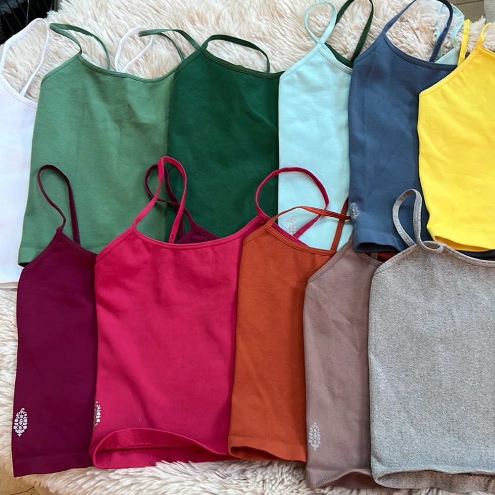 - 🌺Free people tighten up back crop tank - Picture 3 of 17